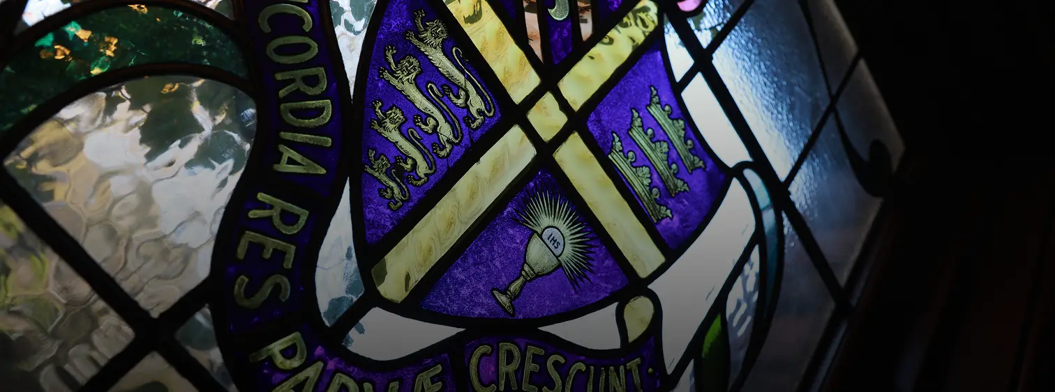 college logo banner