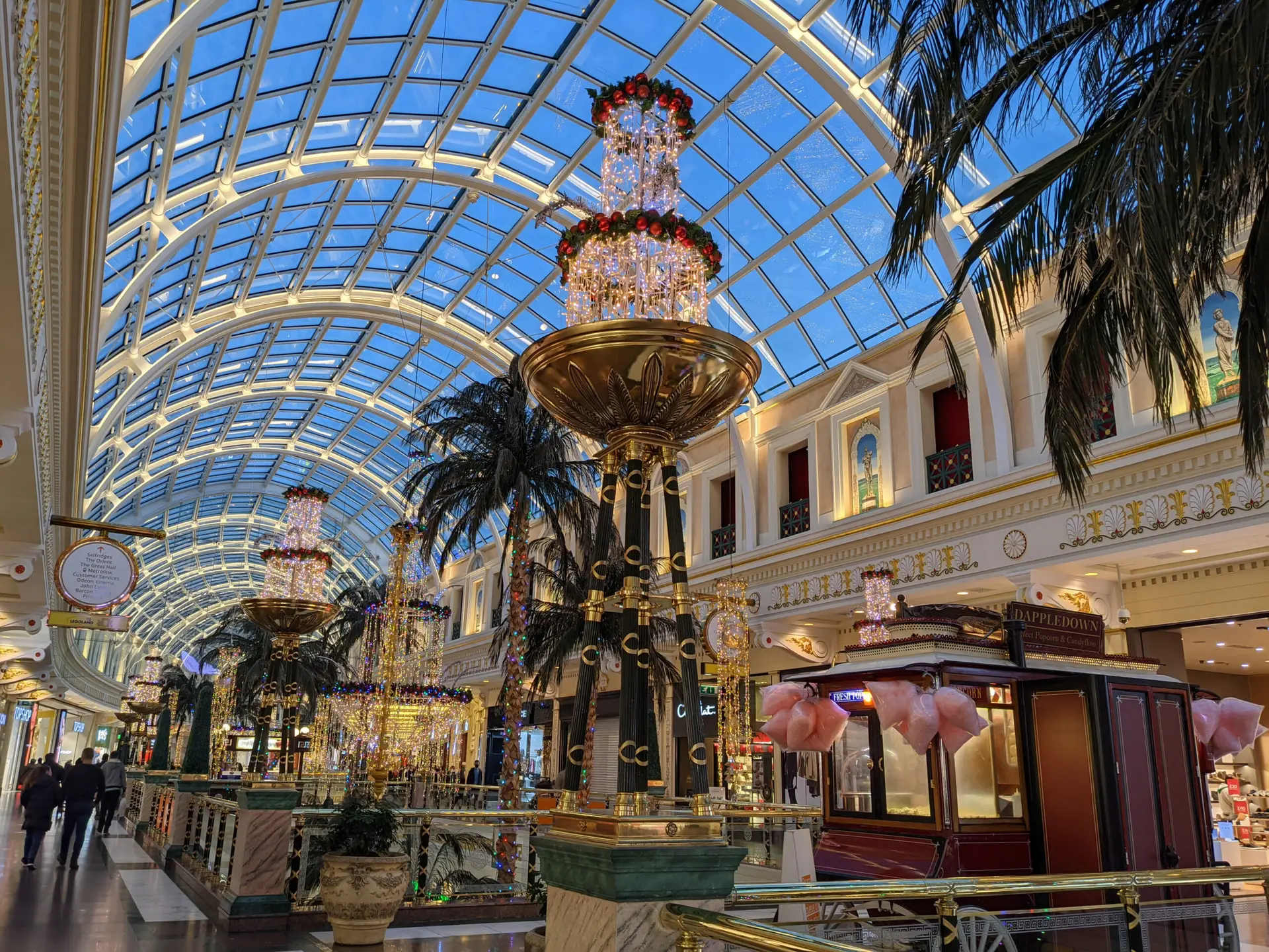 shopping malls