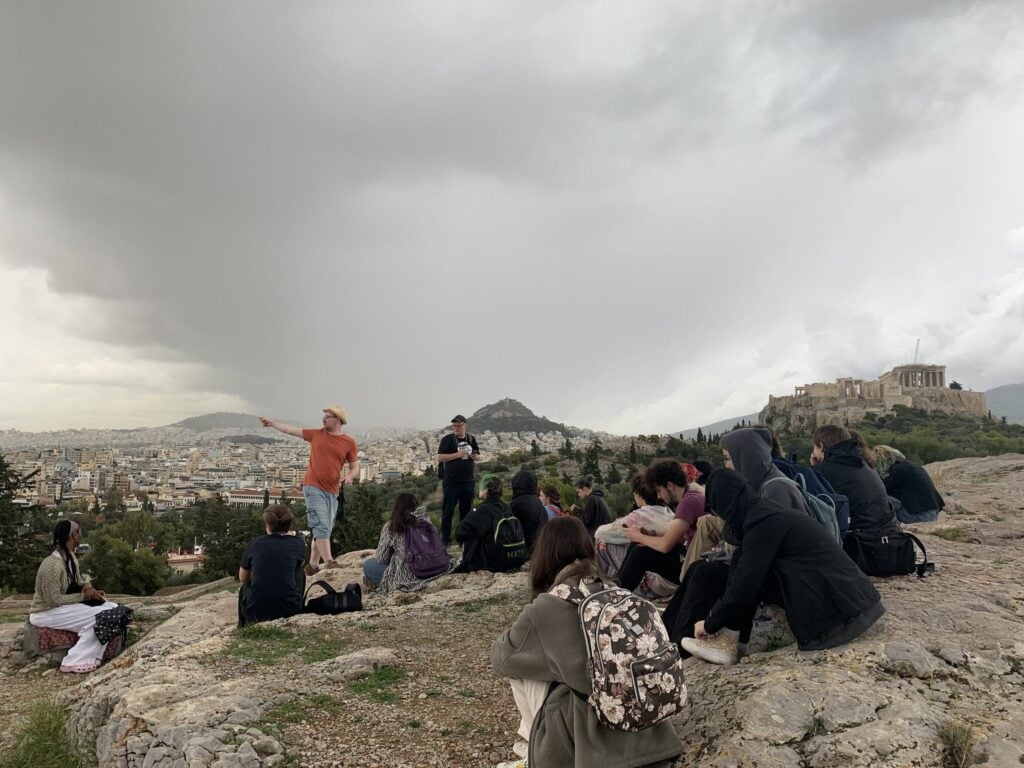 Students in Athens